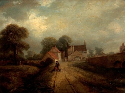 View of the Old Trent Bridge Inn, West Bridgford, Nottingham by Robert Bradley